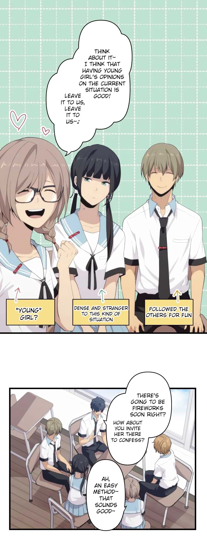 ReLIFE Chapter 100 page 6 - Chapter 100: Last Moments of High School and the Beginning of the End