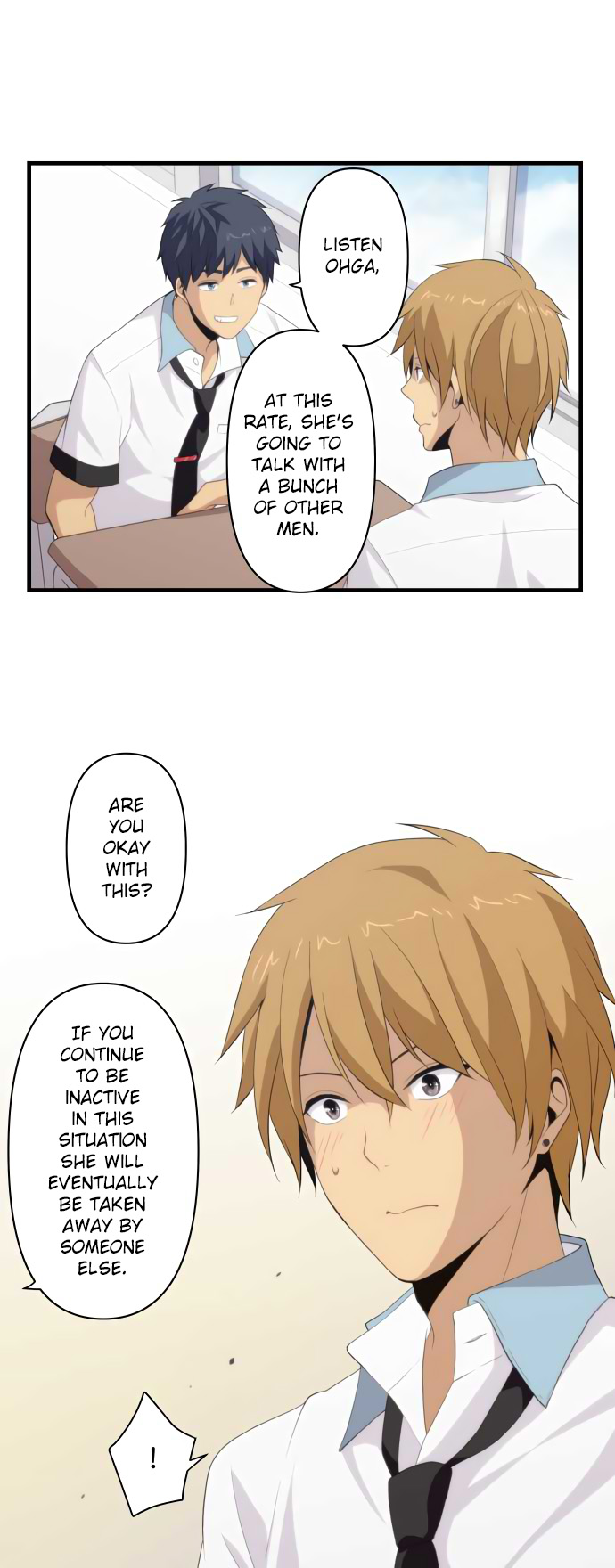 ReLIFE Chapter 100 page 8 - Chapter 100: Last Moments of High School and the Beginning of the End