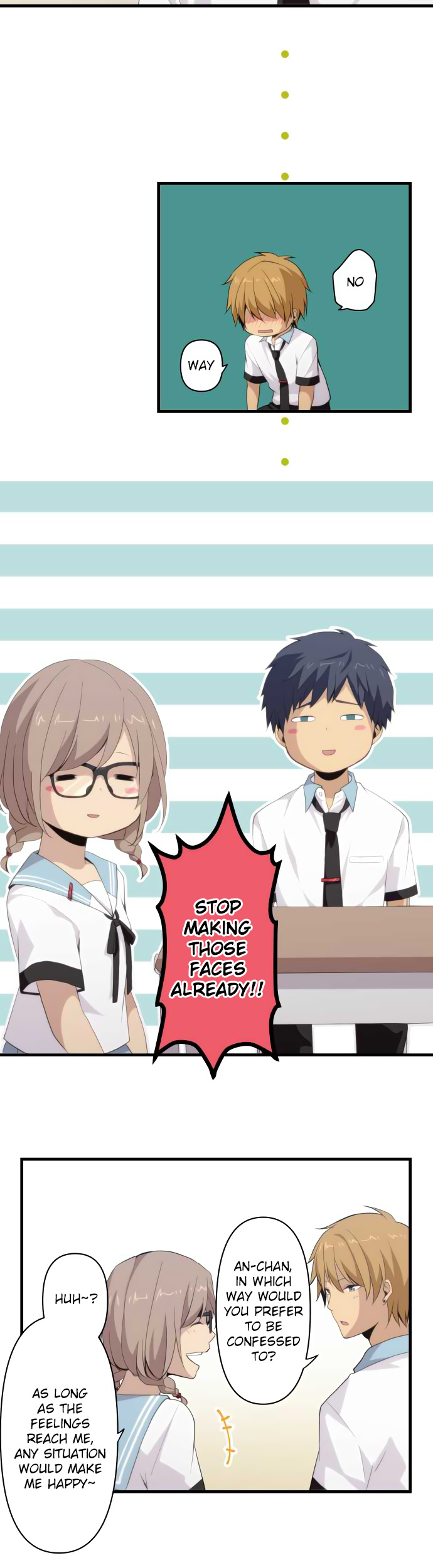 ReLIFE Chapter 100 page 9 - Chapter 100: Last Moments of High School and the Beginning of the End