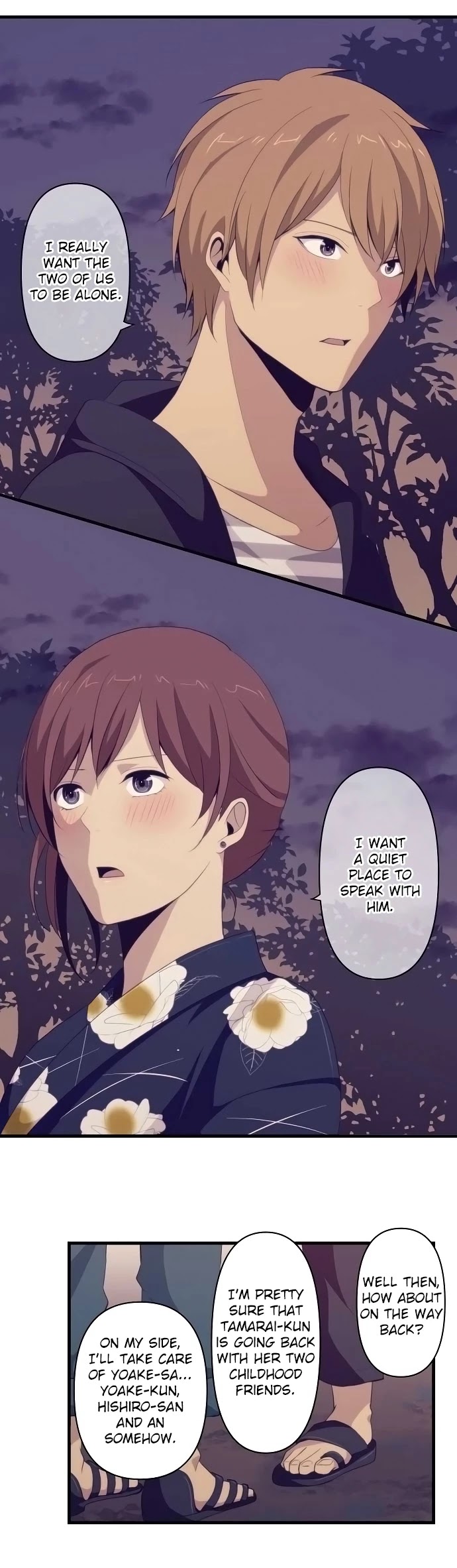 ReLIFE Chapter 103 page 3 - Chapter 103: Confession...?