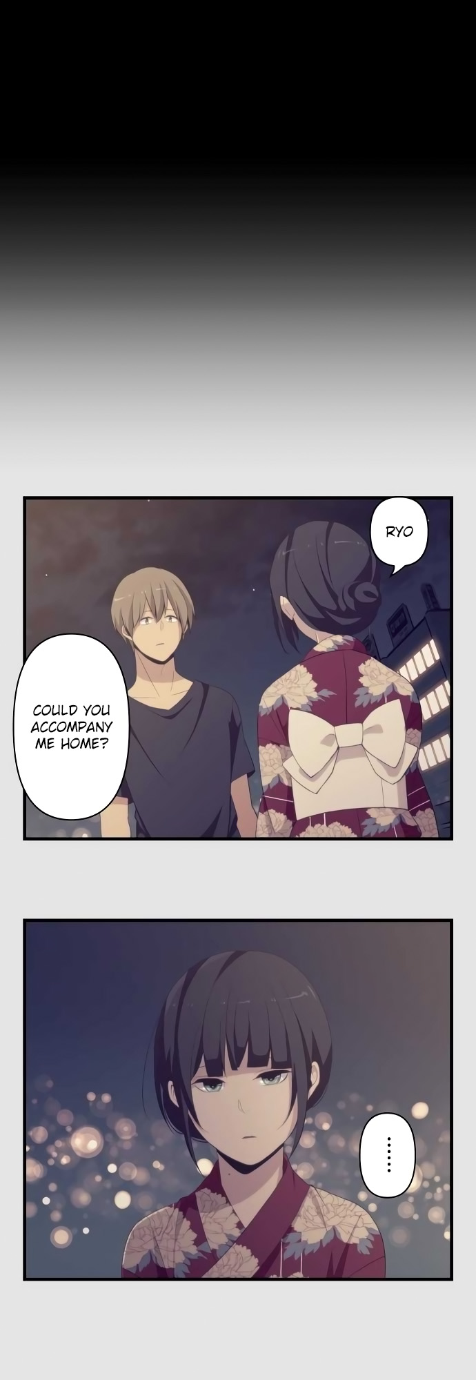 ReLIFE Chapter 112 page 1 - Chapter 112: Yoake and Hishiro's Year and a Half