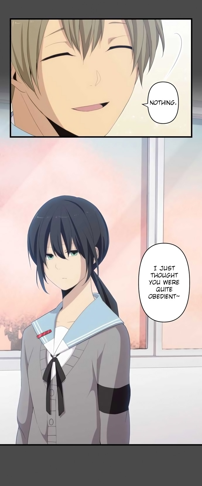 ReLIFE Chapter 112 page 12 - Chapter 112: Yoake and Hishiro's Year and a Half