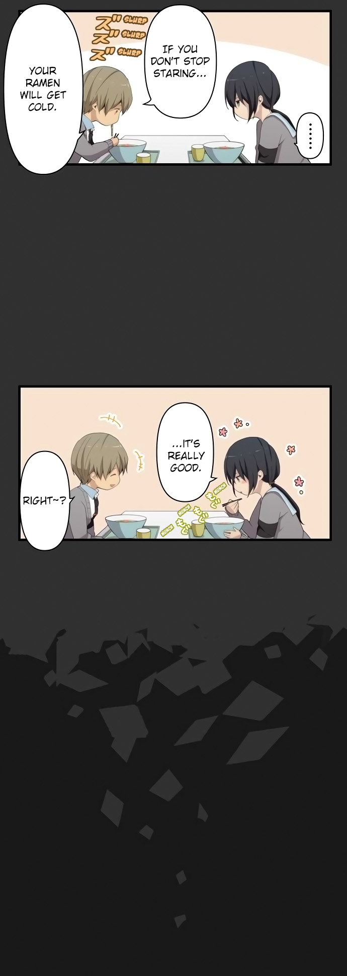 ReLIFE Chapter 112 page 14 - Chapter 112: Yoake and Hishiro's Year and a Half