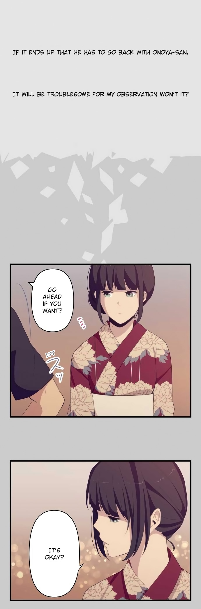 ReLIFE Chapter 112 page 2 - Chapter 112: Yoake and Hishiro's Year and a Half