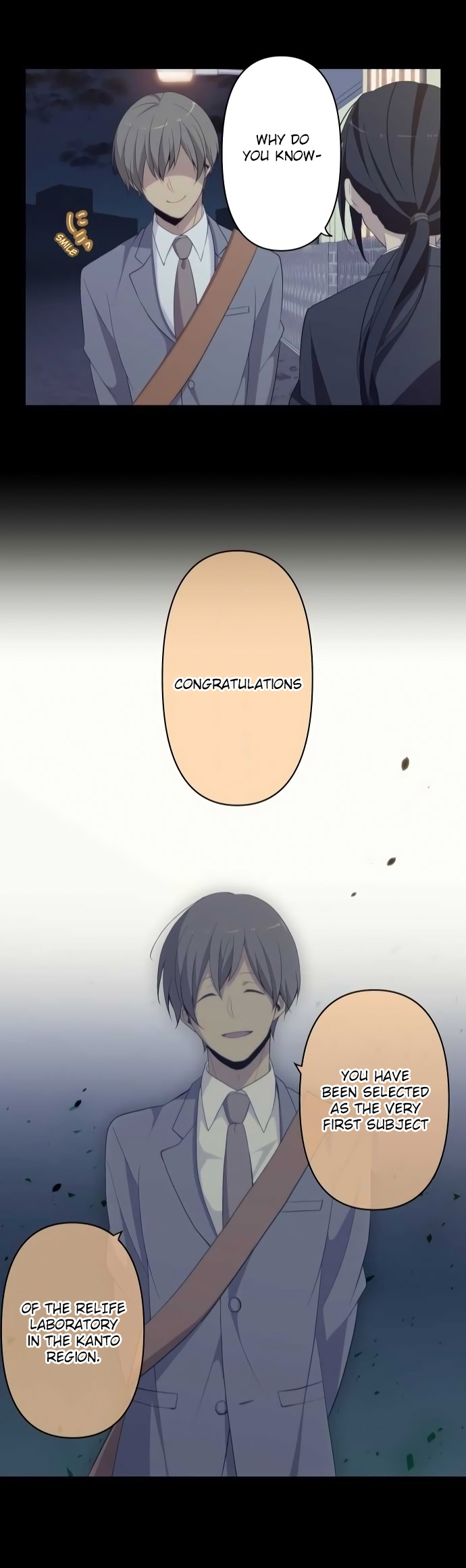 ReLIFE Chapter 112 page 22 - Chapter 112: Yoake and Hishiro's Year and a Half