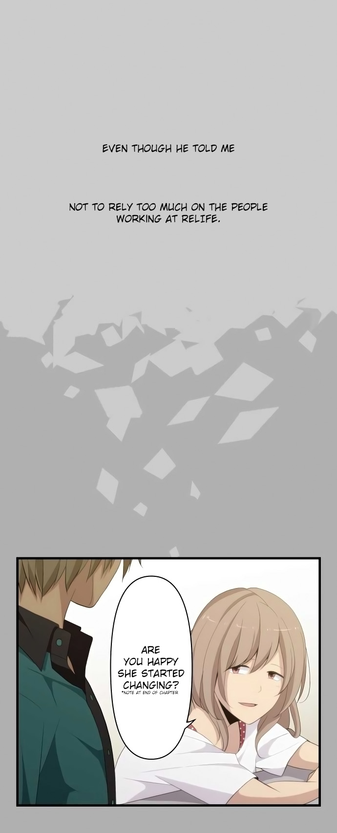 ReLIFE Chapter 112 page 3 - Chapter 112: Yoake and Hishiro's Year and a Half