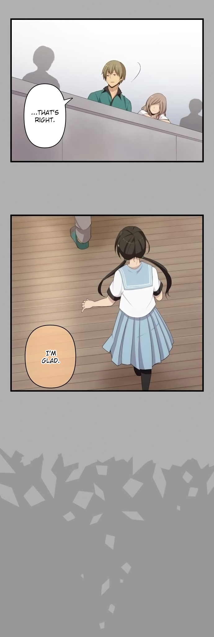 ReLIFE Chapter 112 page 4 - Chapter 112: Yoake and Hishiro's Year and a Half