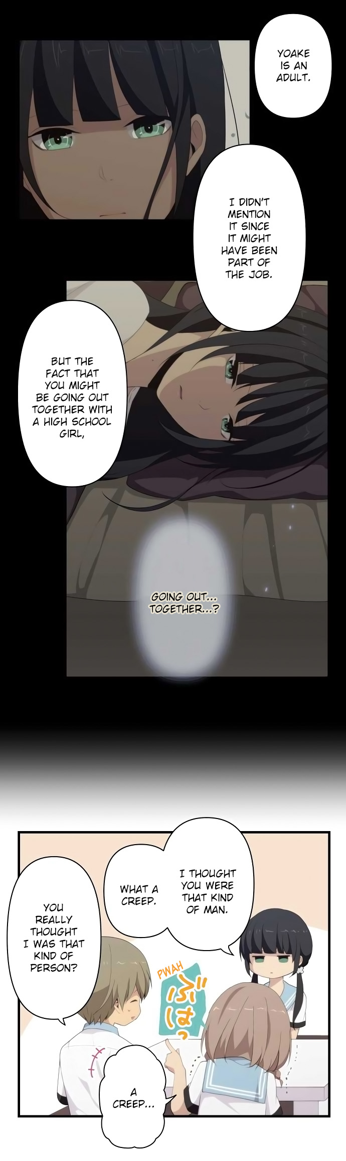 ReLIFE Chapter 117 page 10 - Chapter 117: Nice to Meet You, Hishiro-san
