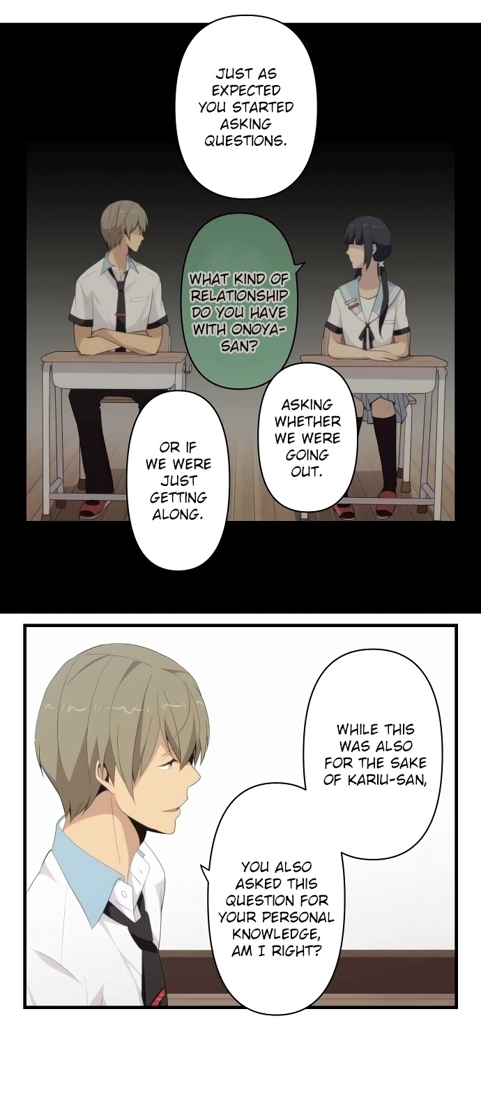 ReLIFE Chapter 117 page 12 - Chapter 117: Nice to Meet You, Hishiro-san