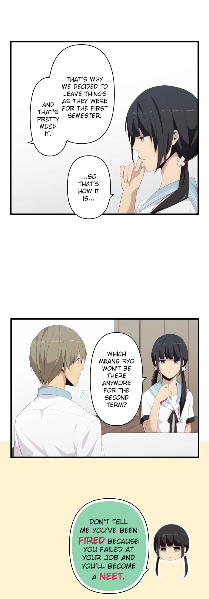 ReLIFE Chapter 117 page 21 - Chapter 117: Nice to Meet You, Hishiro-san
