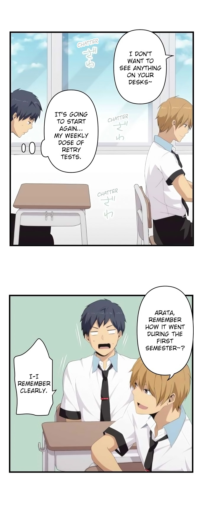 ReLIFE Chapter 123 page 17 - Chapter 123: Development Back to a Daily Basis