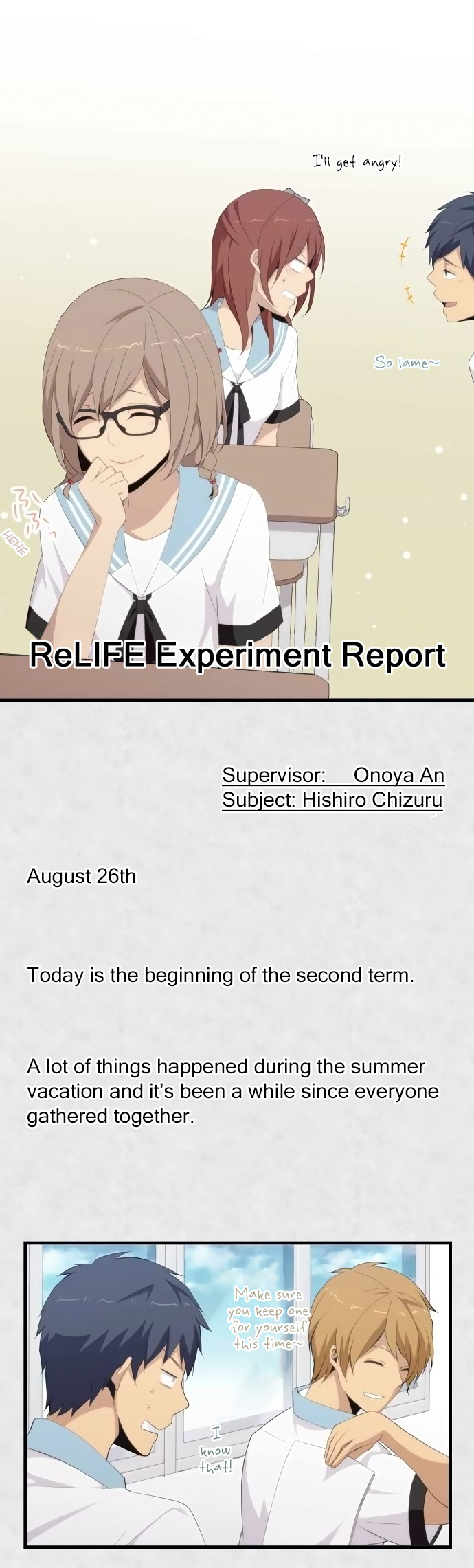 ReLIFE Chapter 123 page 20 - Chapter 123: Development Back to a Daily Basis