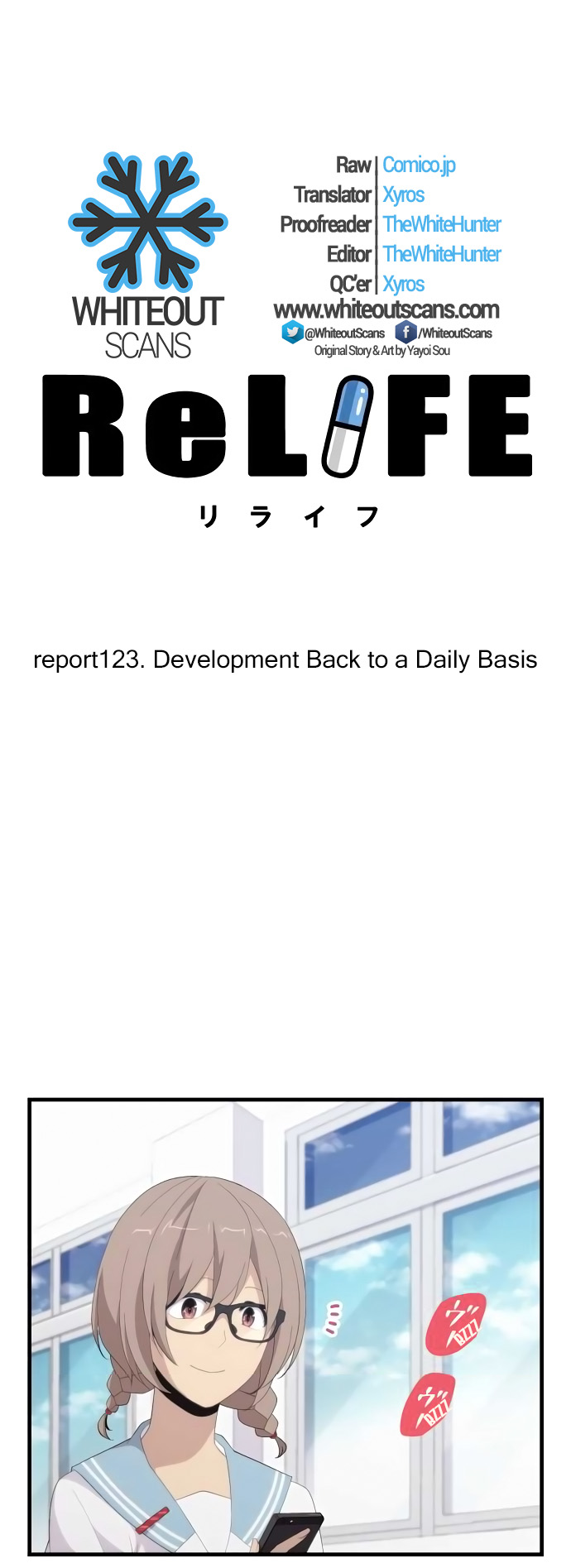 ReLIFE Chapter 123 page 3 - Chapter 123: Development Back to a Daily Basis