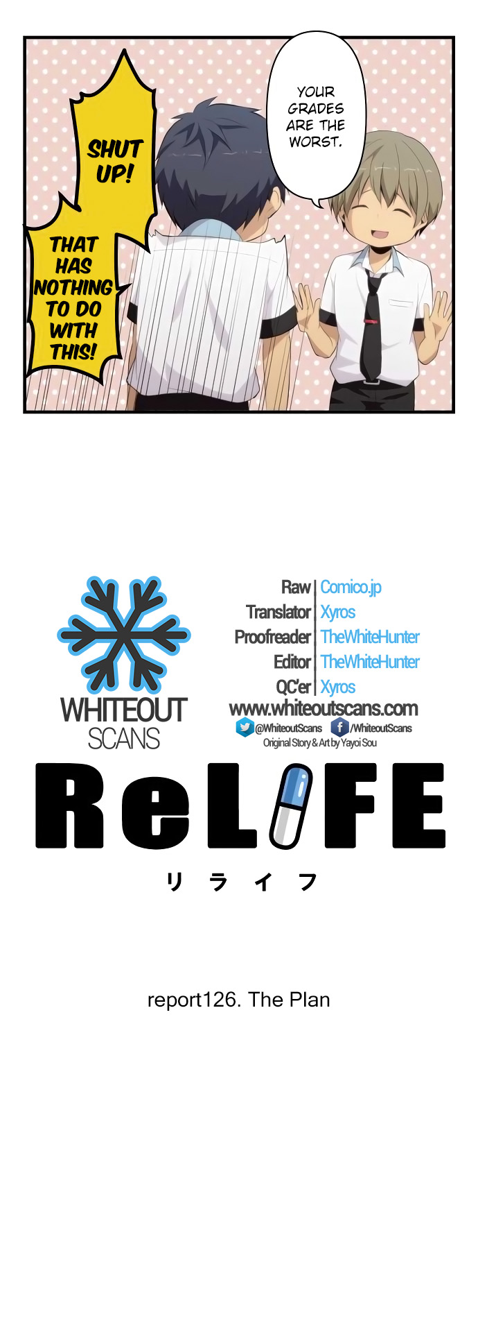 ReLIFE Chapter 126 page 2 - Chapter 126: The Plan