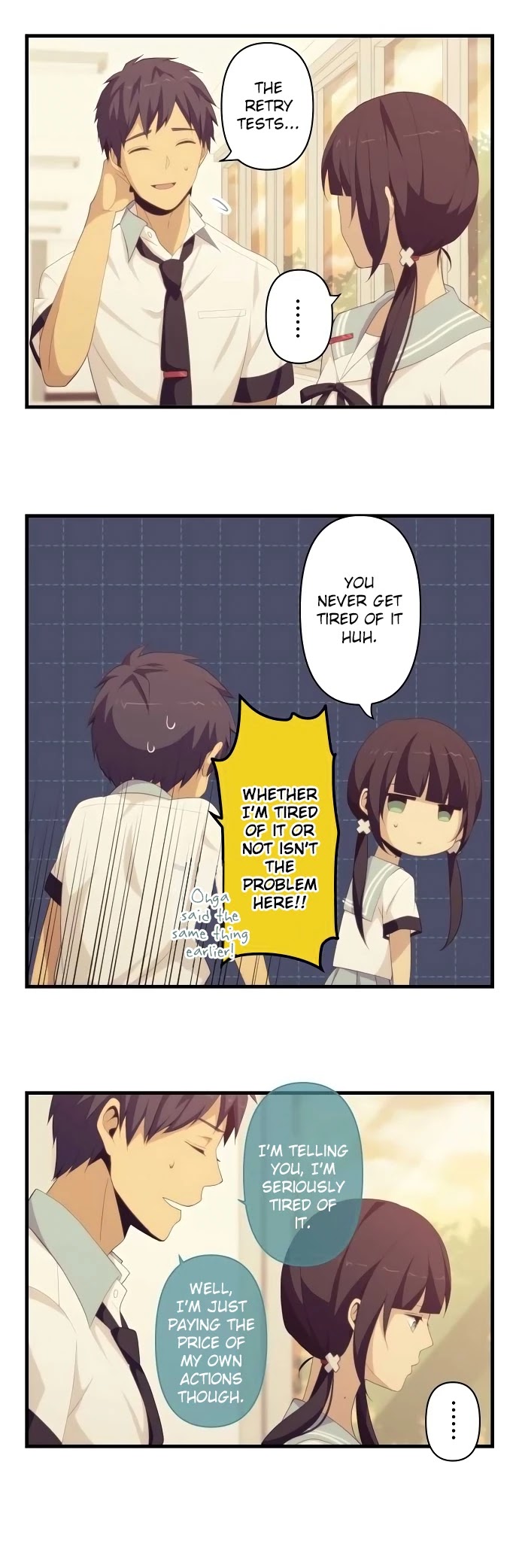 ReLIFE Chapter 130 page 8 - Chapter 130: A Fair Argument But...