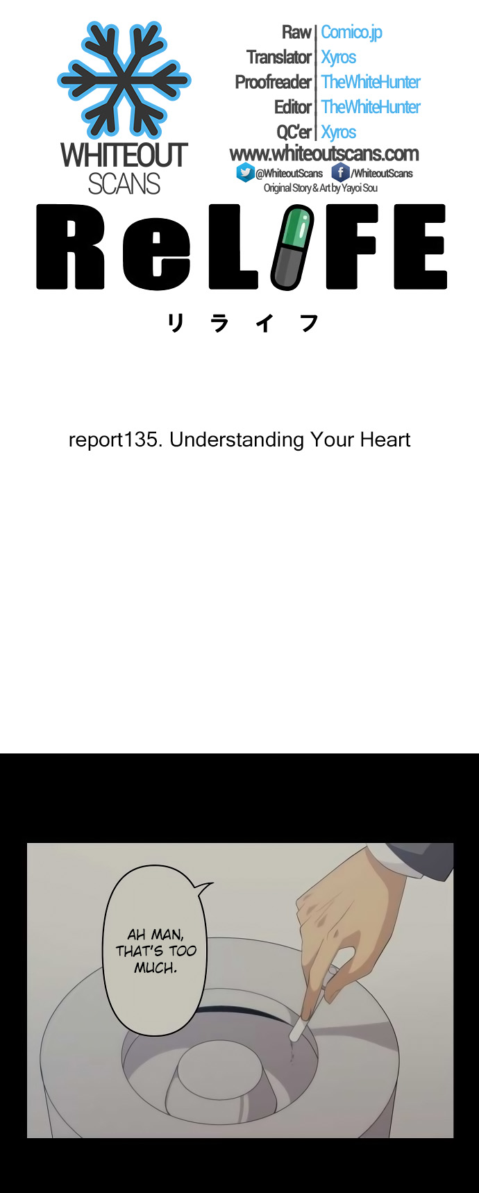 ReLIFE Chapter 135 page 6 - Chapter 135: Understanding Your Heart