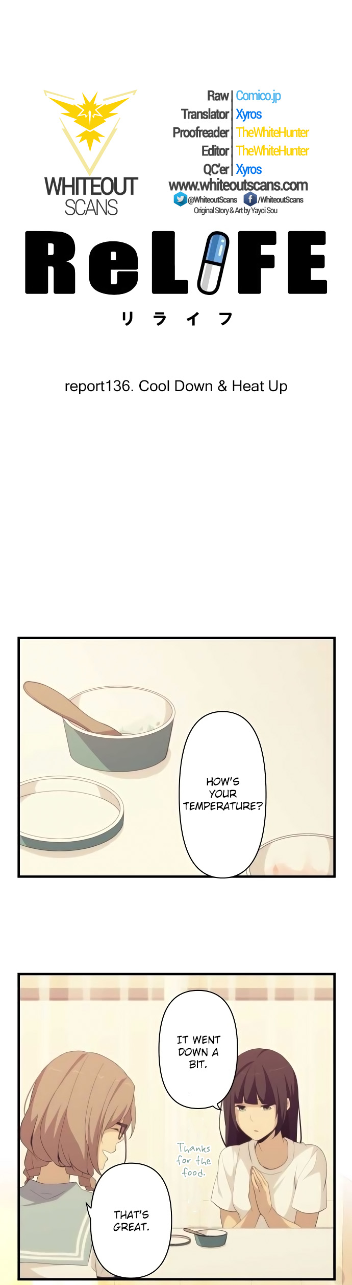 ReLIFE Chapter 136 page 6 - Chapter 136: Cool Down & Heat Up