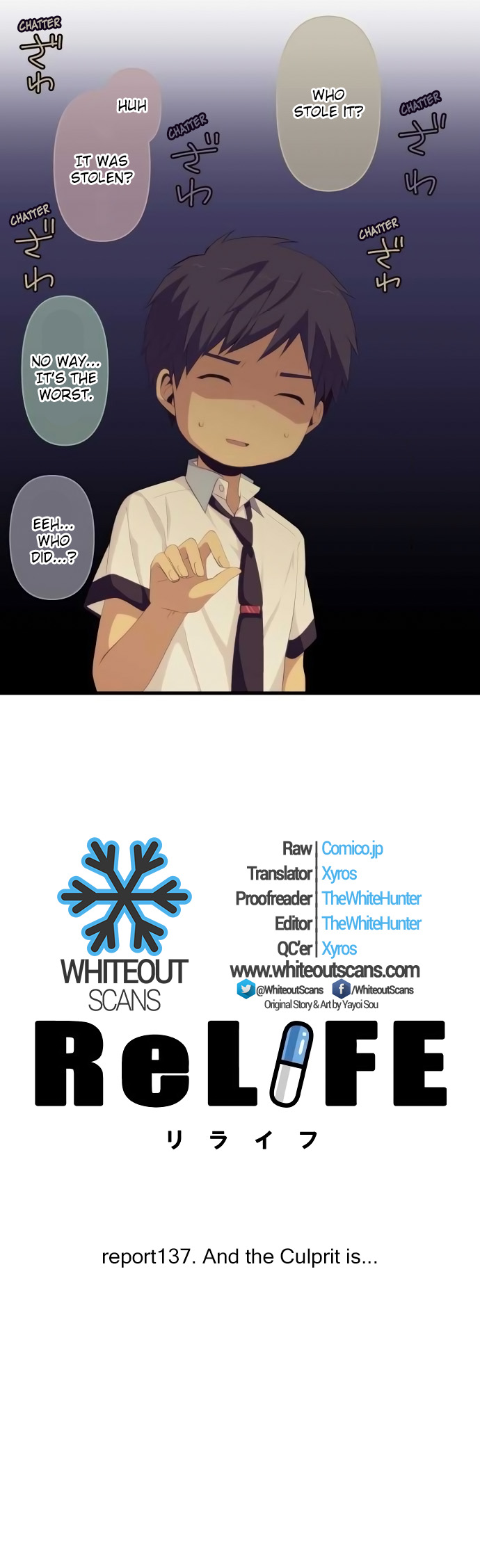 ReLIFE Chapter 137 page 2 - Chapter 137: And the Culprit is...