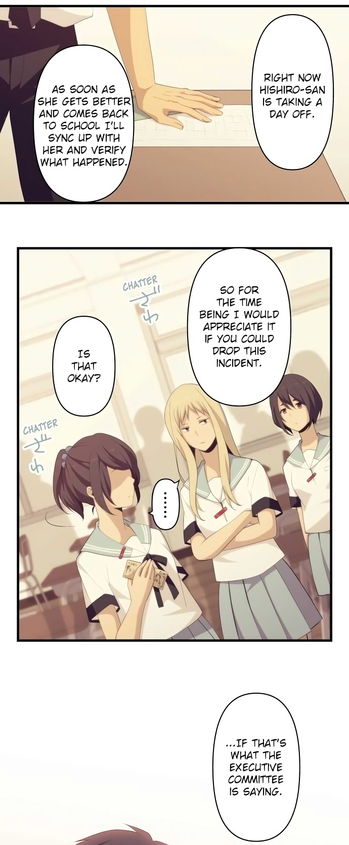 ReLIFE Chapter 137 page 8 - Chapter 137: And the Culprit is...
