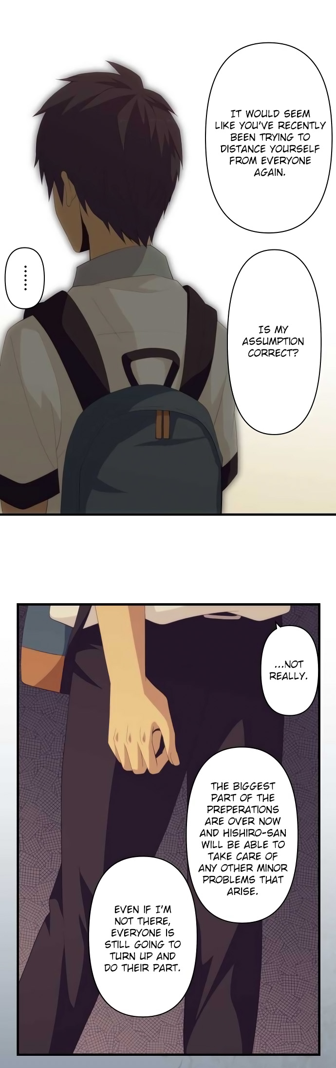 ReLIFE Chapter 140 page 14 - Chapter 140: Fingernails Scratch