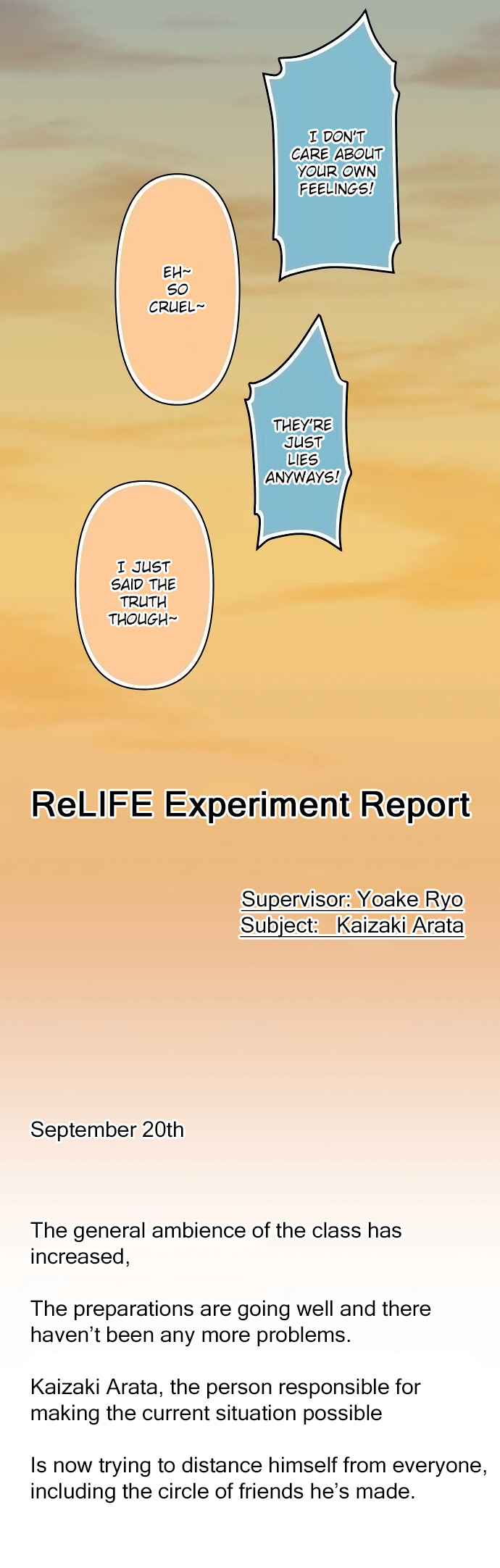 ReLIFE Chapter 140 page 21 - Chapter 140: Fingernails Scratch