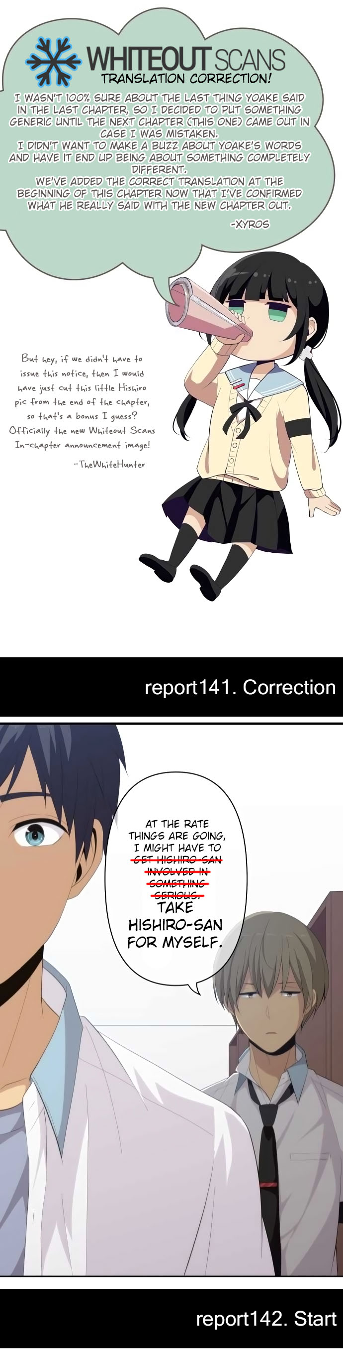 ReLIFE Chapter 142 page 1 - Chapter 142: Overflowing
