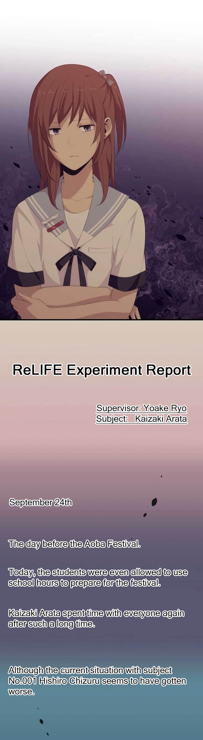 ReLIFE Chapter 143 page 10 - Chapter 143: Braid and Glasses