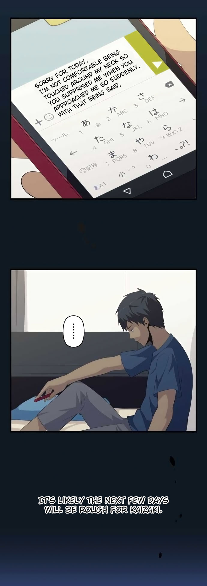 ReLIFE Chapter 143 page 12 - Chapter 143: Braid and Glasses