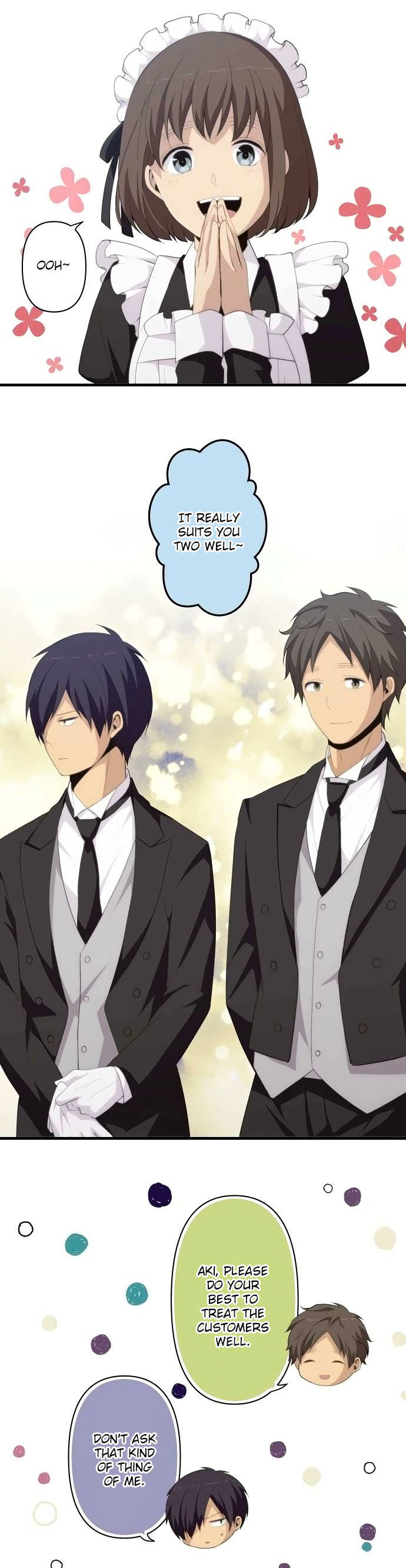 ReLIFE Chapter 143 page 14 - Chapter 143: Braid and Glasses