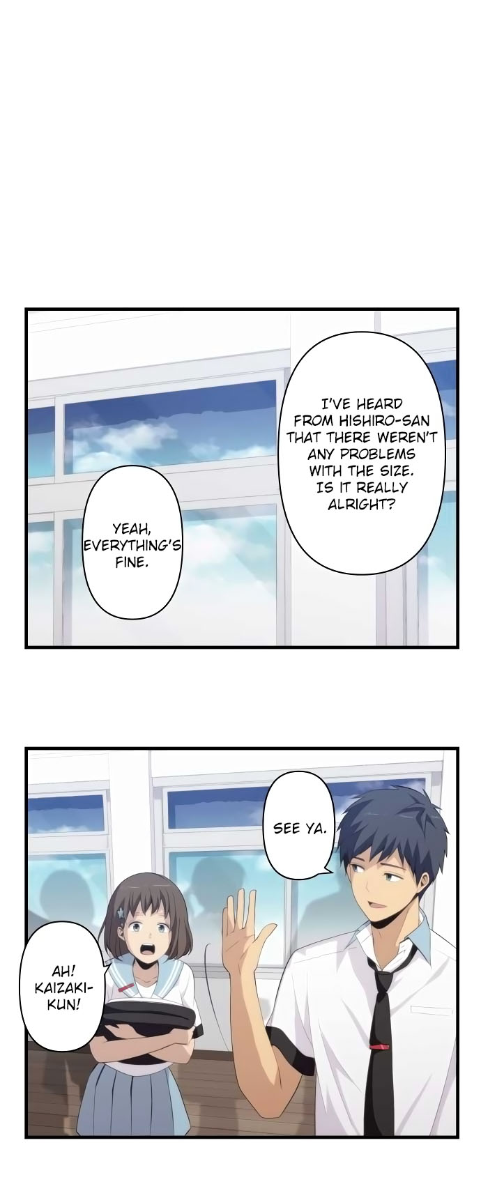 ReLIFE Chapter 143 page 2 - Chapter 143: Braid and Glasses