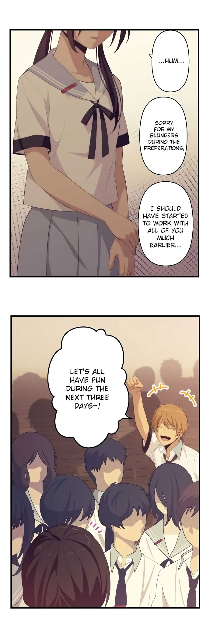 ReLIFE Chapter 143 page 8 - Chapter 143: Braid and Glasses