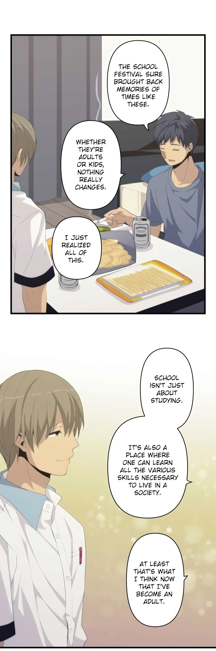 ReLIFE Chapter 153 page 22 - Chapter 153: Sun Setting into the Depth of the Sea