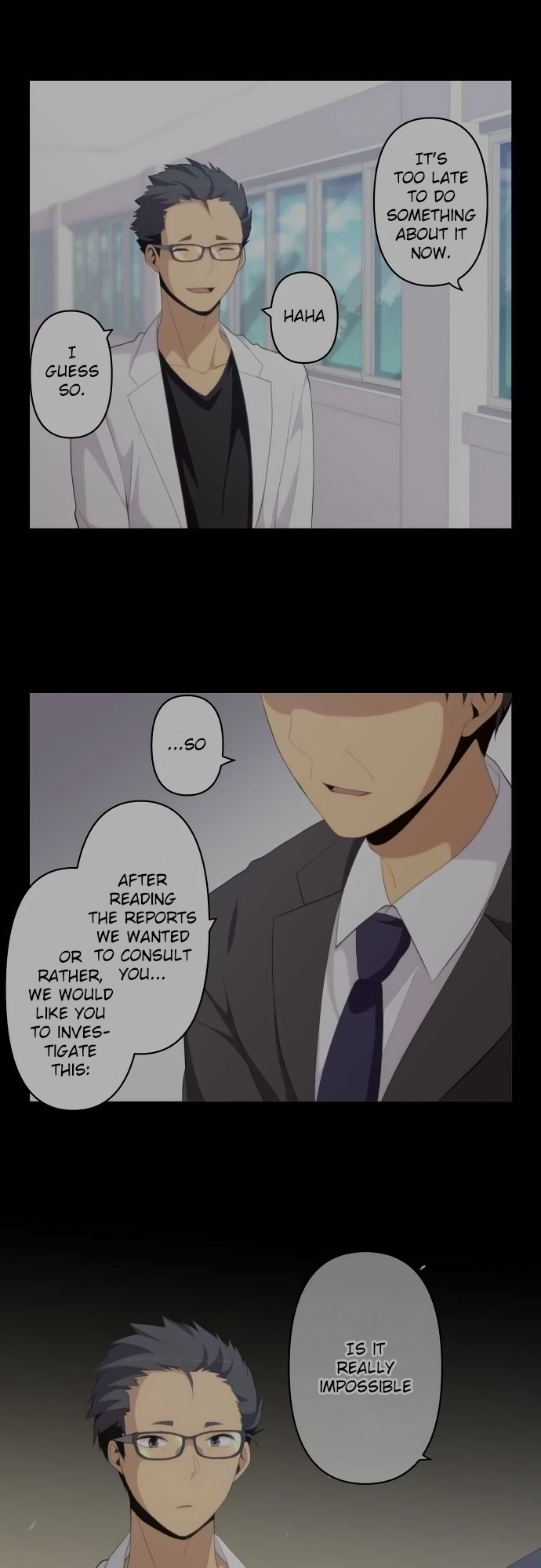 ReLIFE Chapter 155 page 12 - Chapter 155: Impossibility • Unknown • Possibility