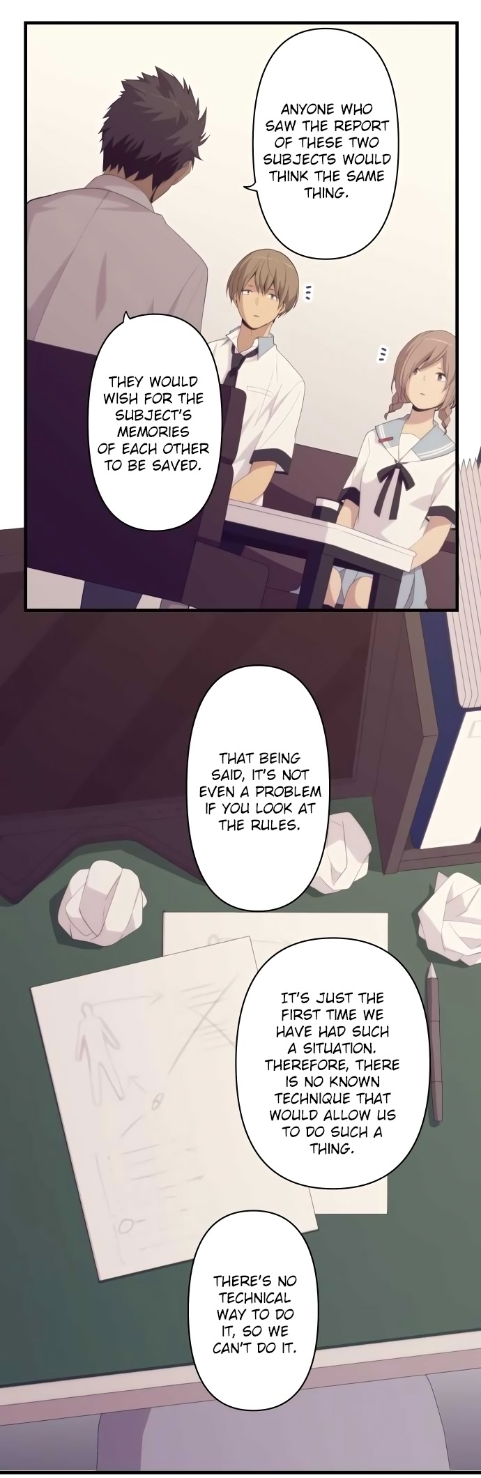 ReLIFE Chapter 155 page 14 - Chapter 155: Impossibility • Unknown • Possibility