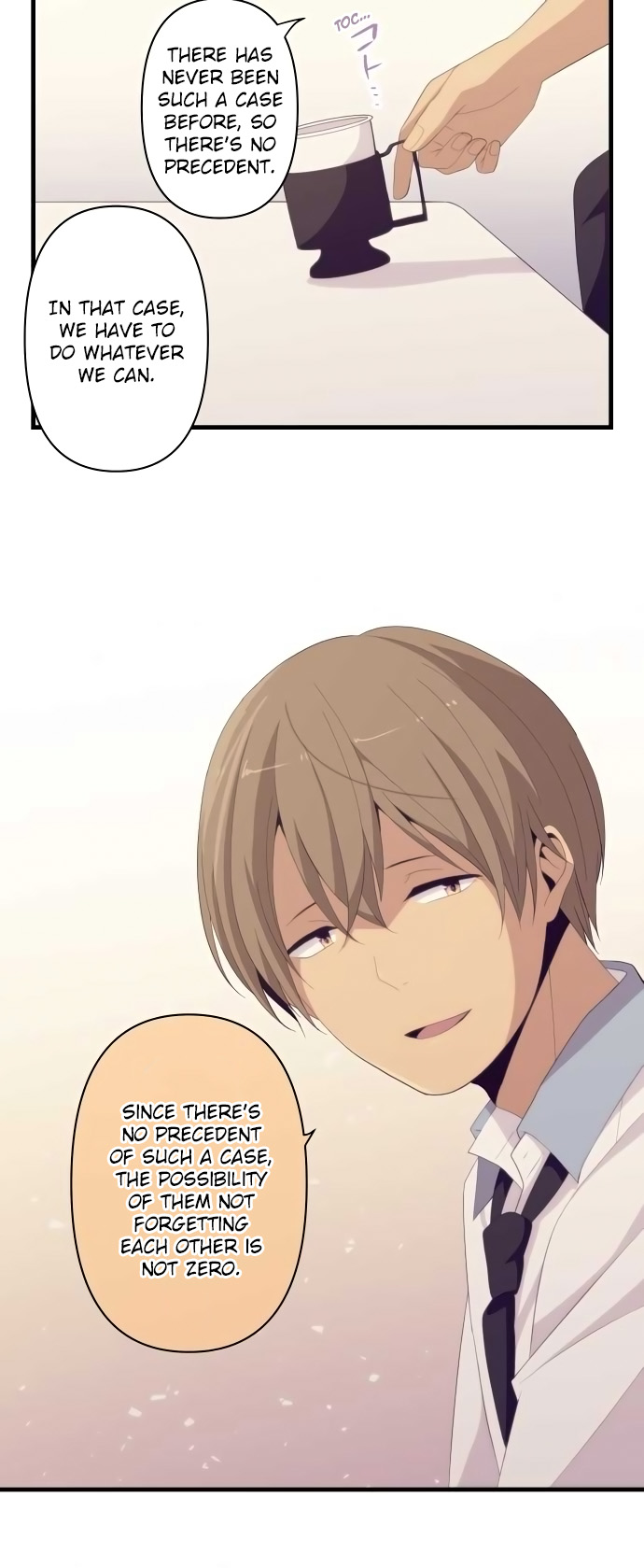 ReLIFE Chapter 155 page 18 - Chapter 155: Impossibility • Unknown • Possibility