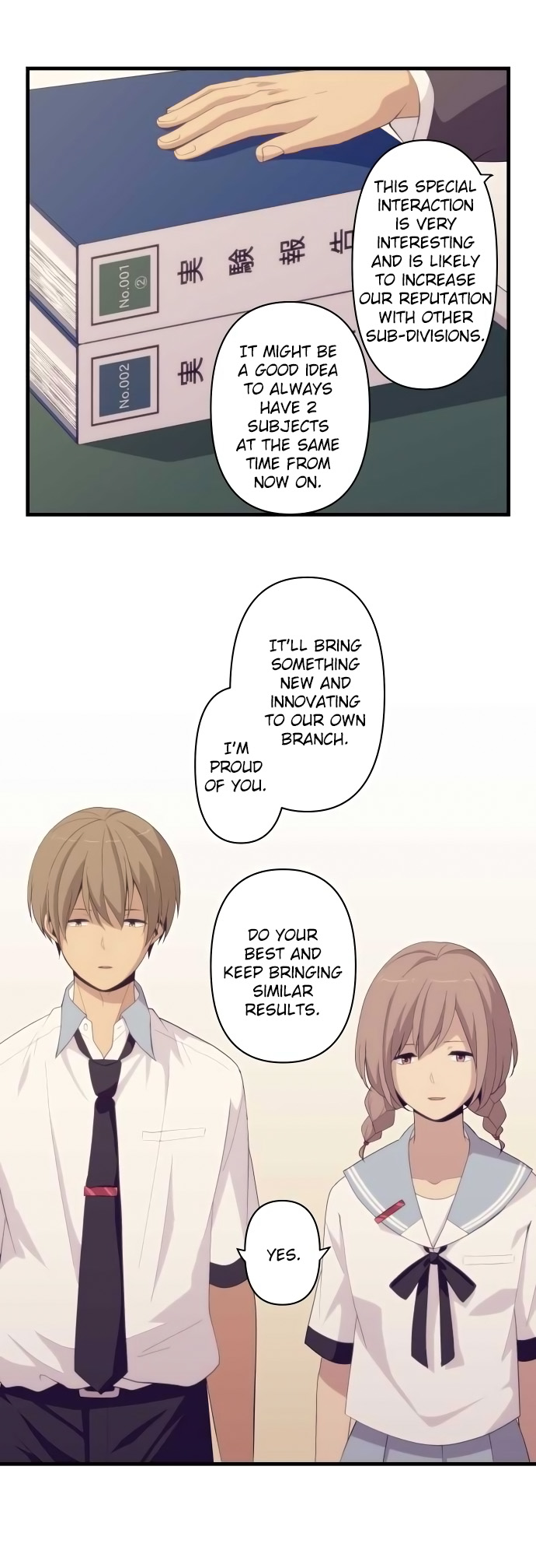 ReLIFE Chapter 155 page 2 - Chapter 155: Impossibility • Unknown • Possibility