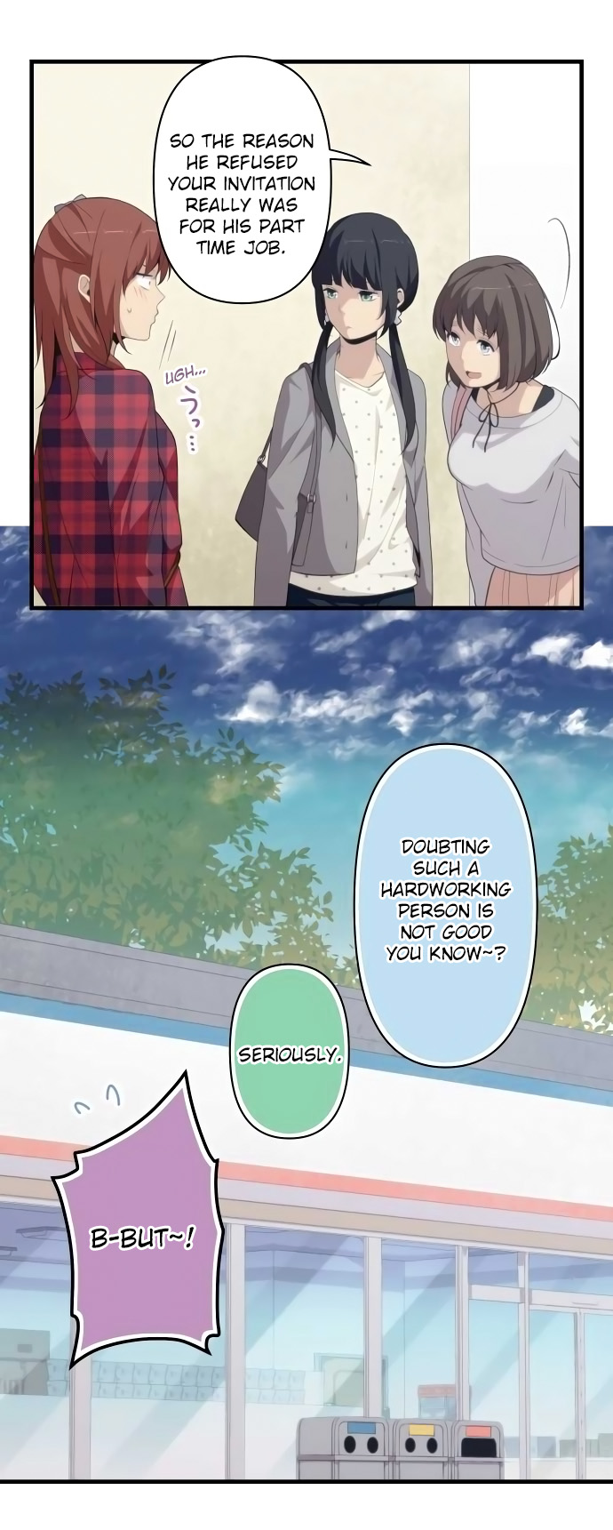ReLIFE Chapter 163 page 3 - Chapter 163: High School Girl's Group