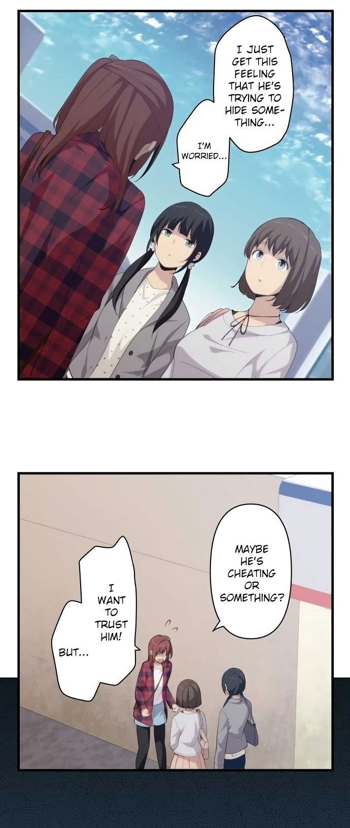 ReLIFE Chapter 163 page 6 - Chapter 163: High School Girl's Group