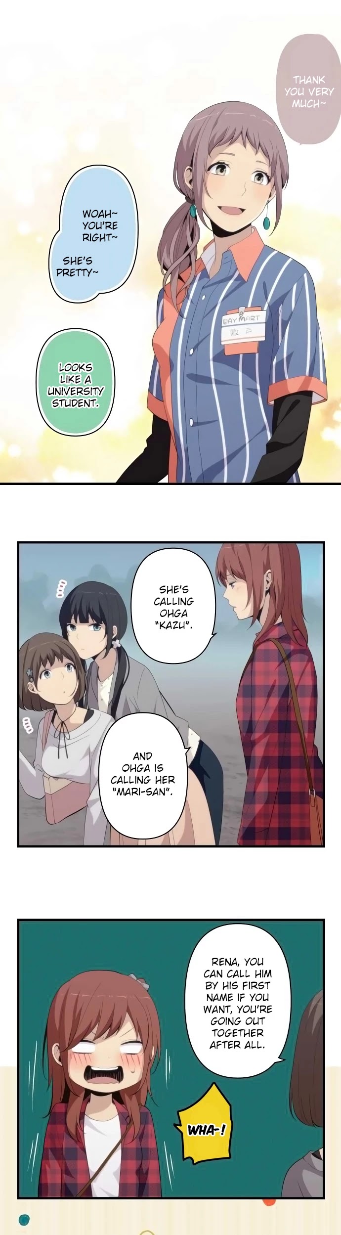ReLIFE Chapter 163 page 8 - Chapter 163: High School Girl's Group