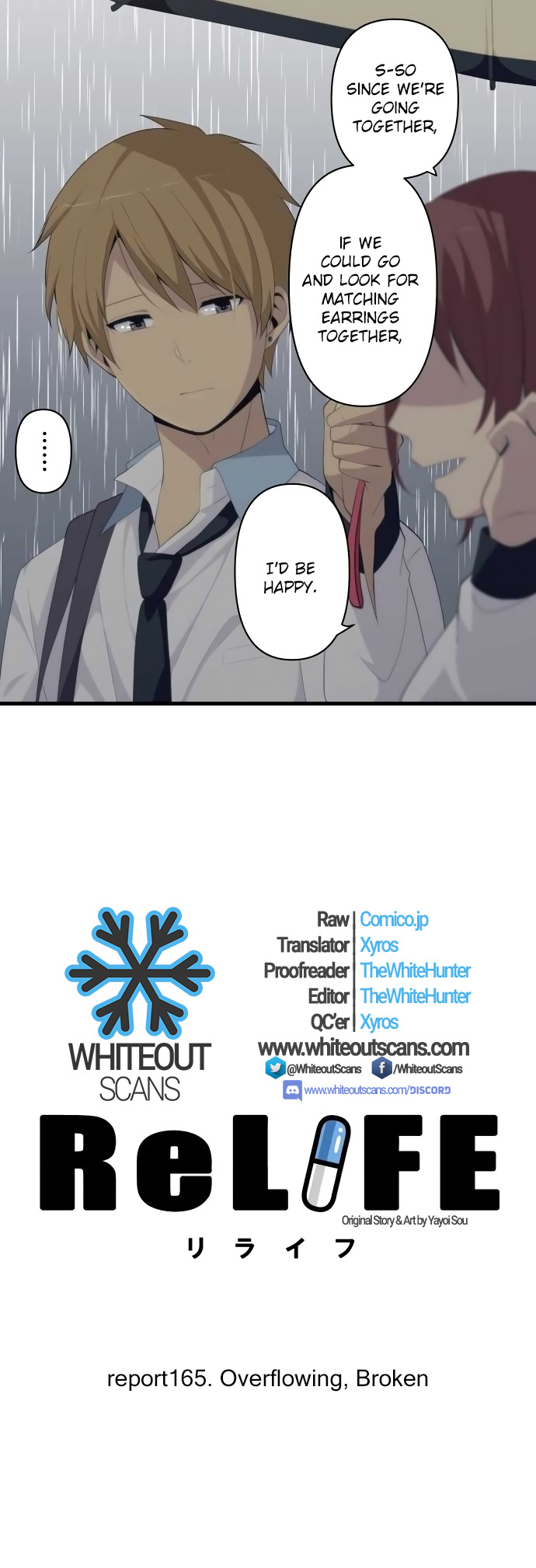 ReLIFE Chapter 165 page 2 - Chapter 165: Overflowing, Broken