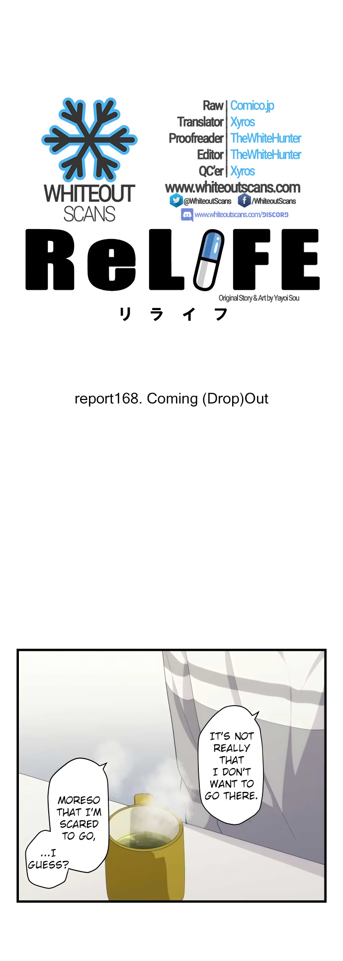 ReLIFE Chapter 168 page 2 - Chapter 168: Coming (Drop)Out