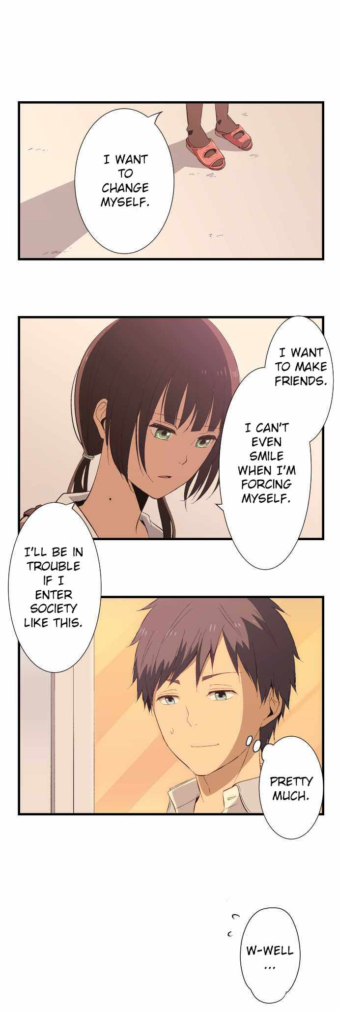 ReLIFE Chapter 18 page 1 - Chapter 18: That Was Well Said