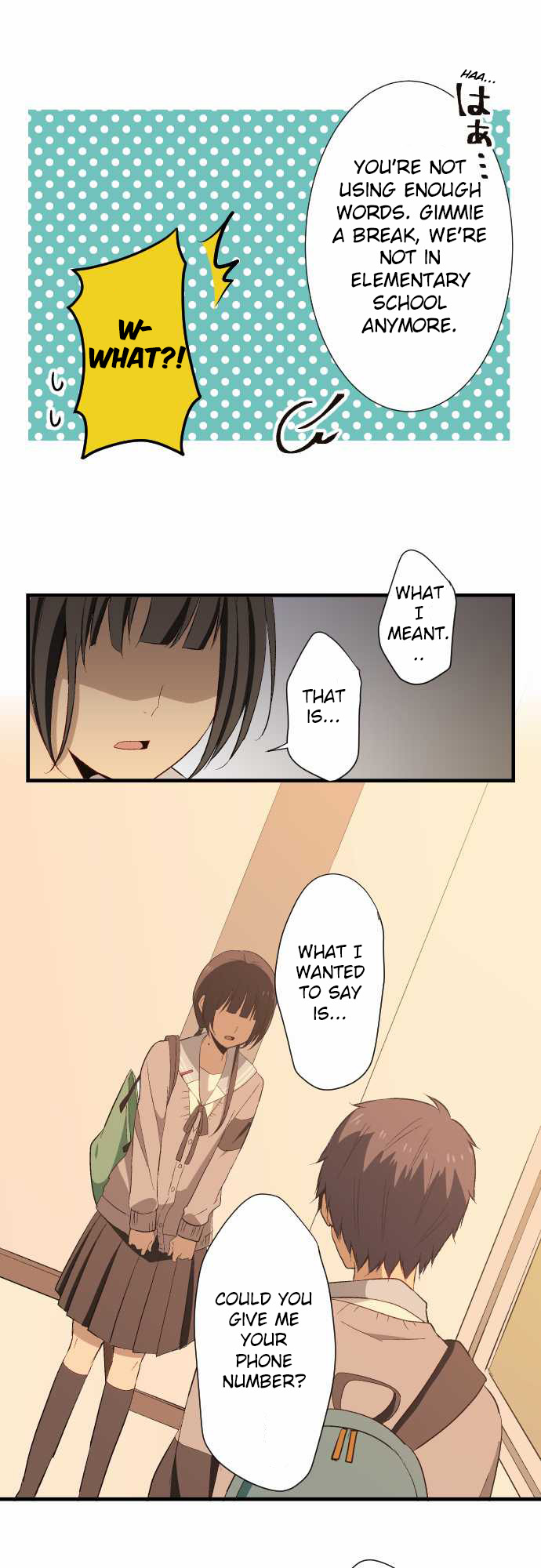 ReLIFE Chapter 18 page 11 - Chapter 18: That Was Well Said