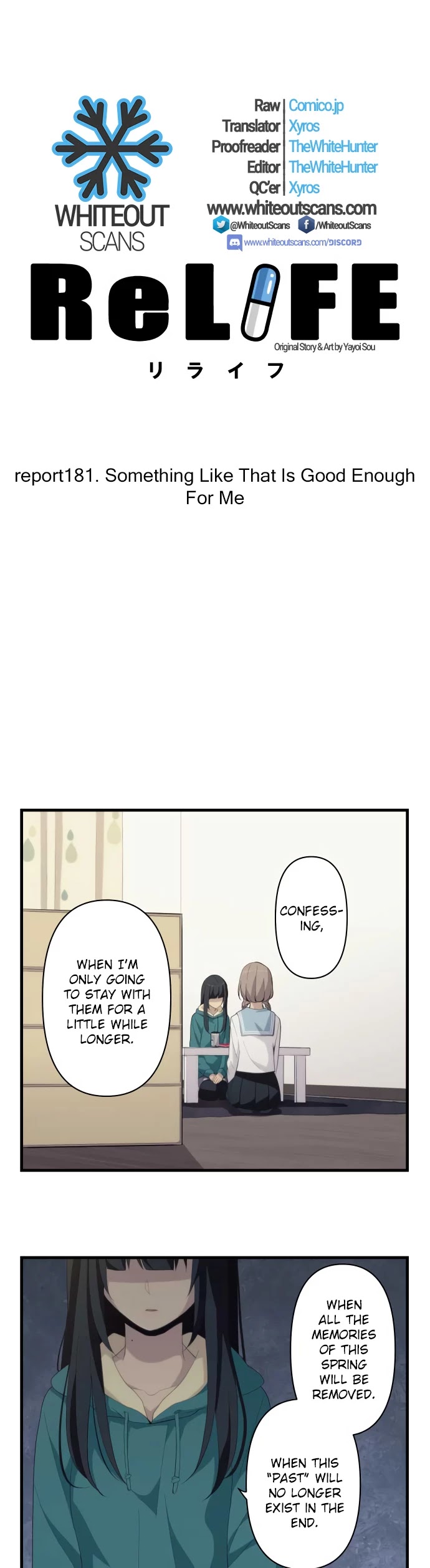 ReLIFE Chapter 181 page 4 - Chapter 181: Something Like That is Good Enough For Me