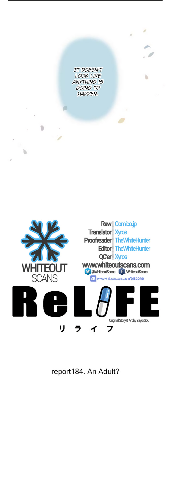 ReLIFE Chapter 184 page 4 - Chapter 184: An Adult?
