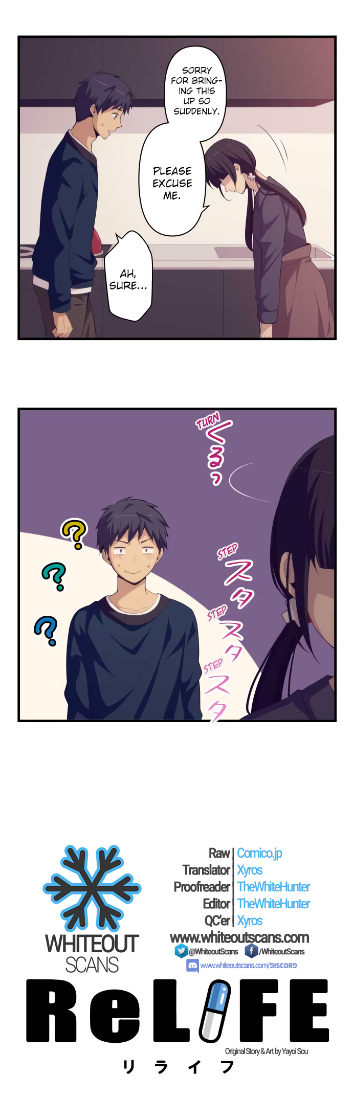 ReLIFE Chapter 185 page 3 - Chapter 185: An Adult Indeed