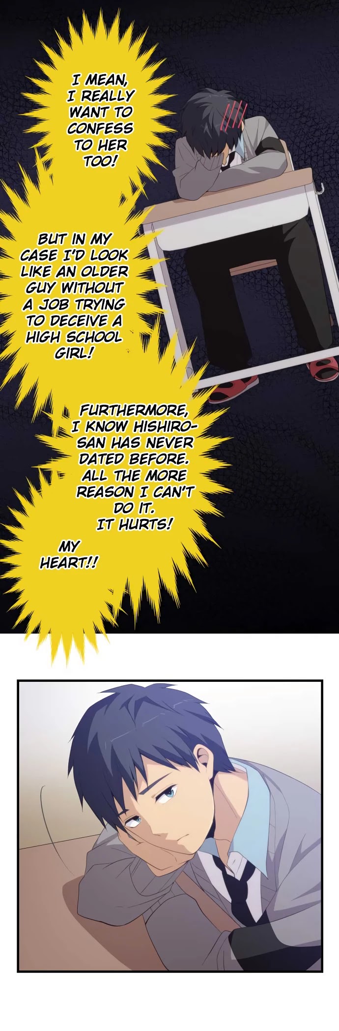 ReLIFE Chapter 189 page 20 - Chapter 189: These Feelings Have Nowhere To Go