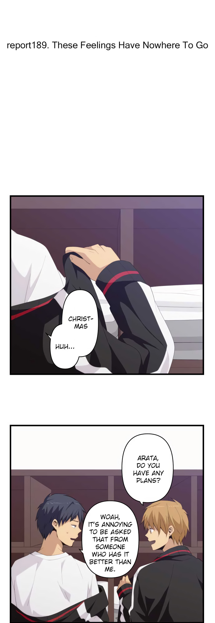 ReLIFE Chapter 189 page 3 - Chapter 189: These Feelings Have Nowhere To Go