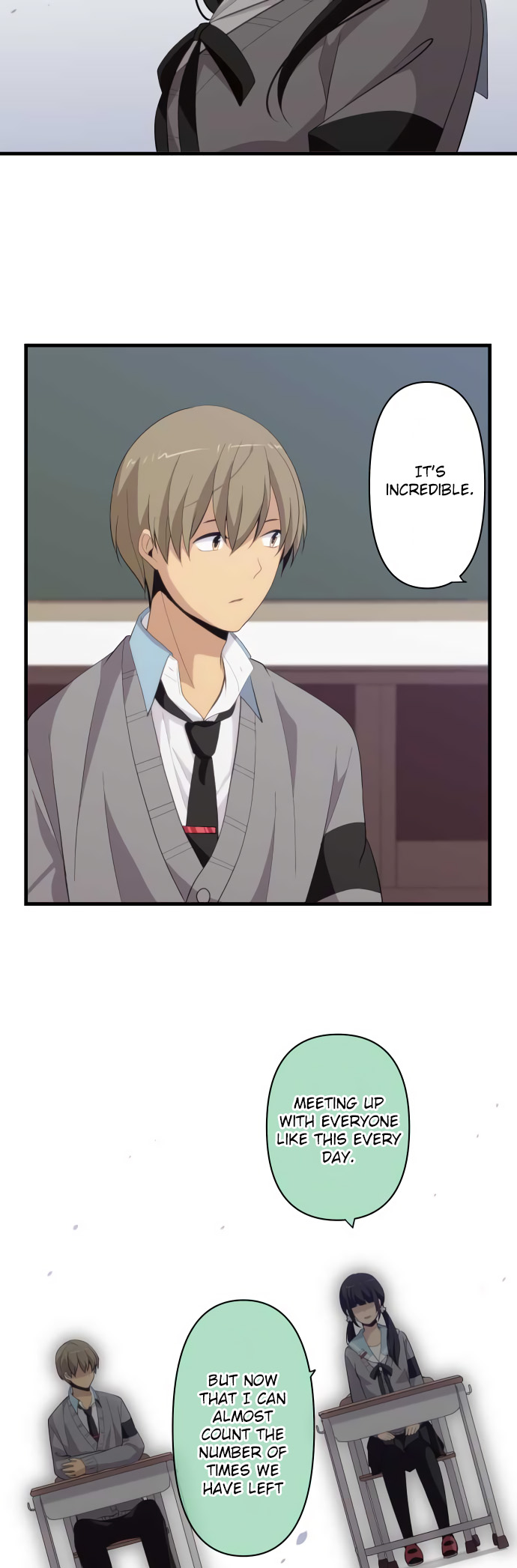 ReLIFE Chapter 203 page 14 - Chapter 203: Beginning of the Third Semester