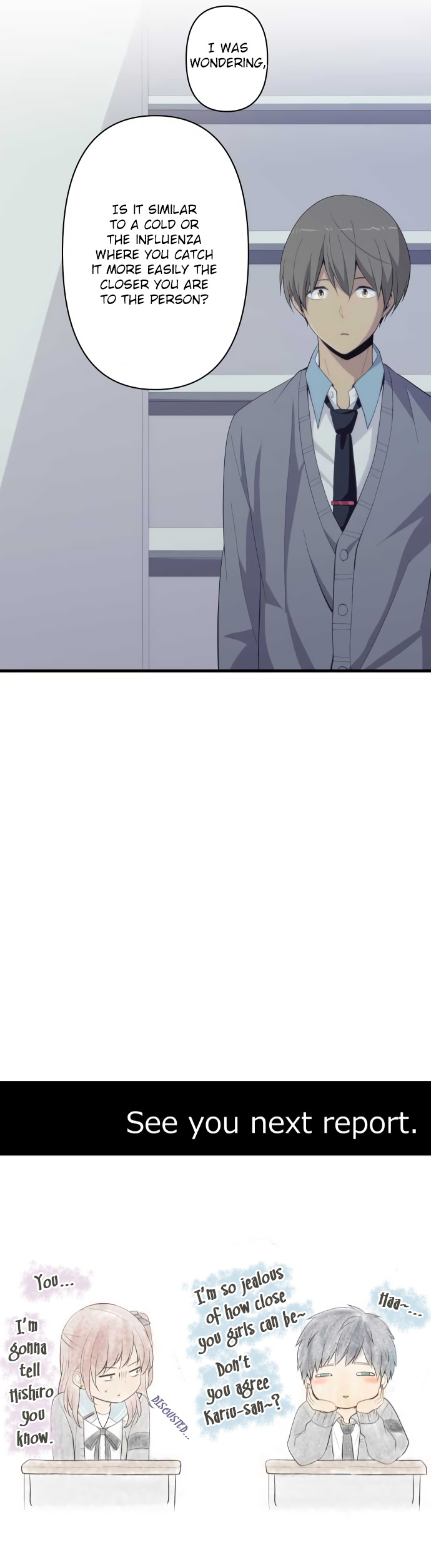 ReLIFE Chapter 203 page 25 - Chapter 203: Beginning of the Third Semester